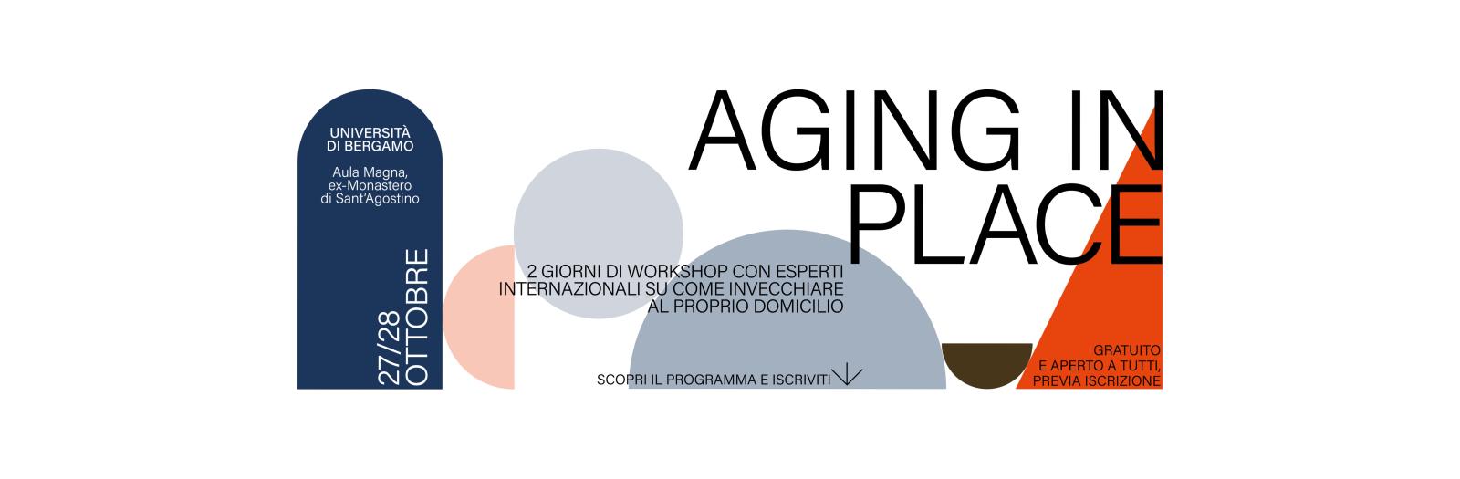 Locandina workshop internazionale aging in place