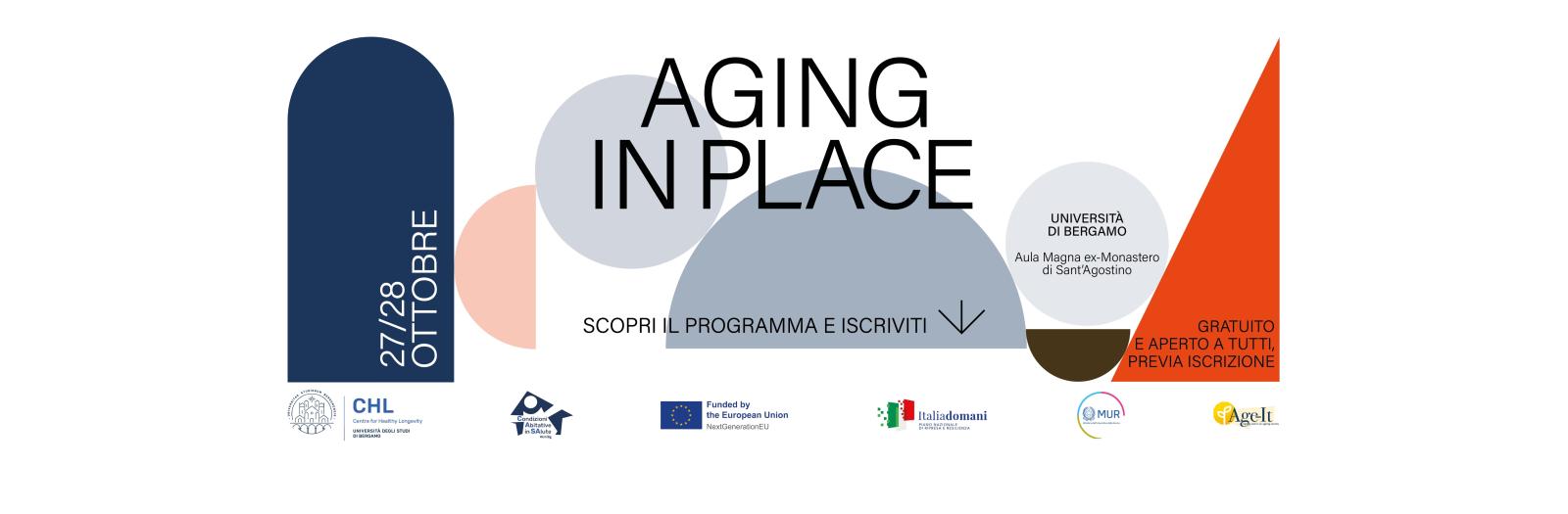 Locandina evento aging in place